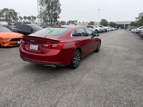 Cherry Red Tintcoat 2021 Chevrolet Malibu FWD RS