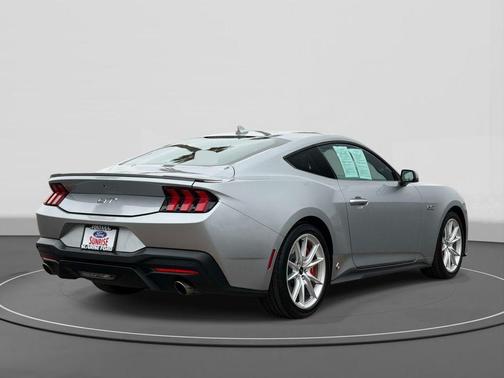 Iconic Silver Metallic 2024 Ford Mustang GT Premium