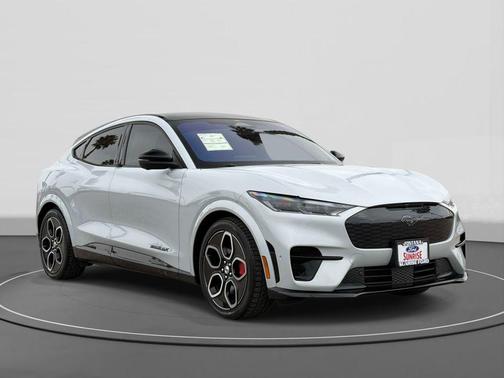 Space White Metallic 2023 Ford Mustang Mach-E GT