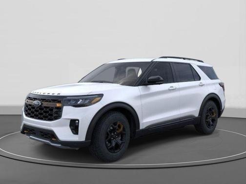STAR WHITE MET TRI-COAT 2026 Ford Explorer Tremor