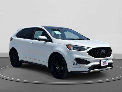 STAR WHITE 2020 Ford Edge ST