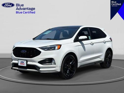 STAR WHITE 2020 Ford Edge ST