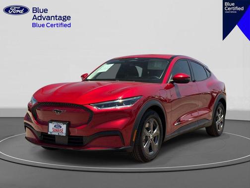 Rapid Red Metallic Tinted Clearcoat 2022 Ford Mustang Mach-E Select