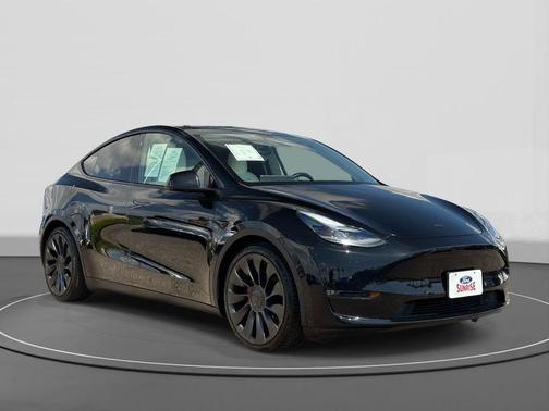 Black 2021 Tesla Model Y Performance Dual Motor All-Wheel Drive