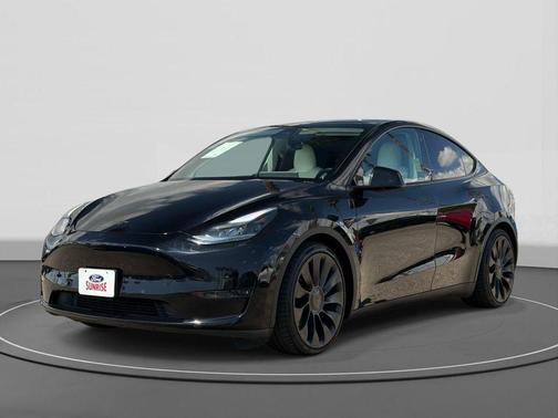 Black 2021 Tesla Model Y Performance Dual Motor All-Wheel Drive