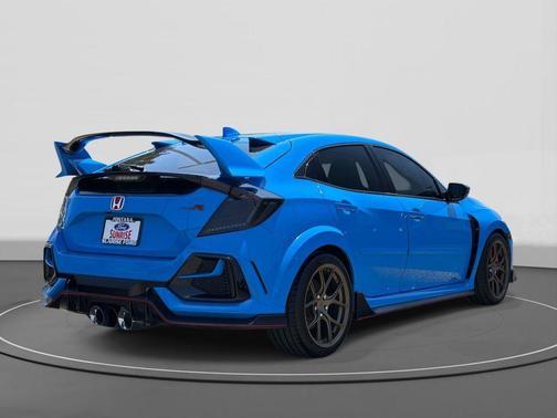 Boost Blue Pearl 2021 Honda Civic Type R Touring
