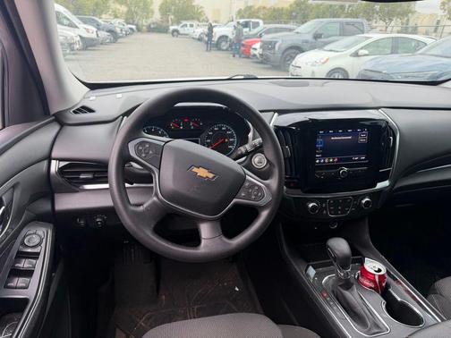 Summit White 2021 Chevrolet Traverse LS