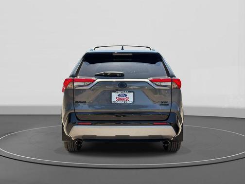 Magnetic Gray Metallic/Midnight Black Metallic 2023 Toyota RAV4 Hybrid SE