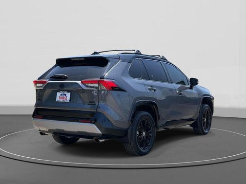 Magnetic Gray Metallic/Midnight Black Metallic 2023 Toyota RAV4 Hybrid SE