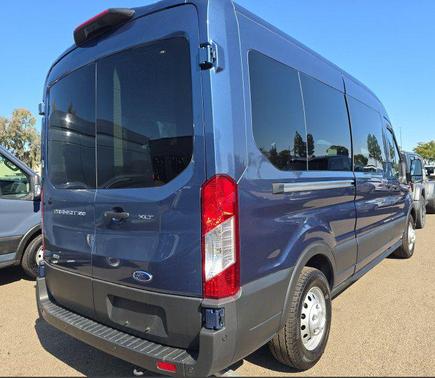 Blue Metallic 2025 Ford Transit-350 XLT