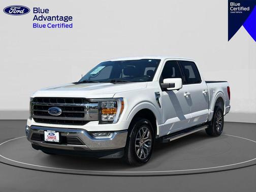 Star White Metallic Tri-Coat 2022 Ford F-150 Lariat