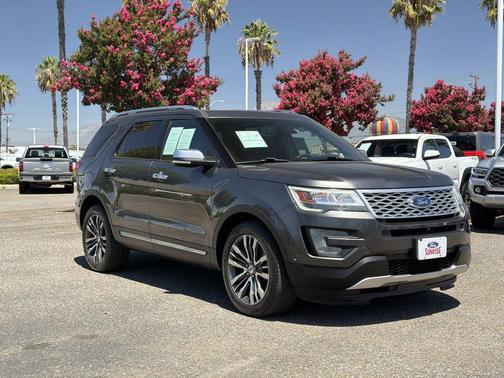 Magnetic Metallic 2017 Ford Explorer Platinum