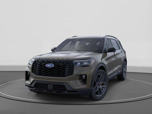 Marsh Gray 2026 Ford Explorer ST-Line