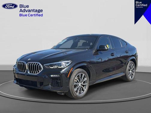 Black Sapphire Metallic 2021 BMW X6 xDrive40i