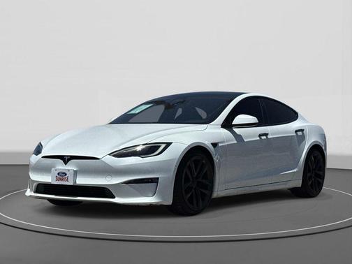 Pearl White Multi-Coat 2022 Tesla Model S Base