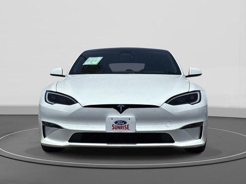 Pearl White Multi-Coat 2022 Tesla Model S Base