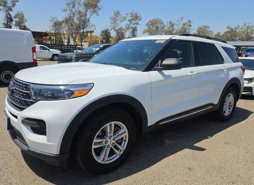 OXFORD WHITE 2020 Ford Explorer XLT