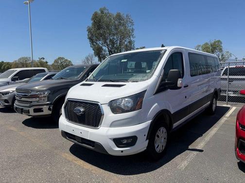 Oxford White 2024 Ford Transit-350 XLT