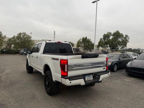 Star White Metallic Tri-Coat 2022 Ford F-250 Platinum