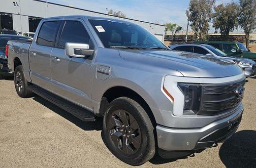 ICONIC SILVER METALLIC 2023 Ford F-150 Lightning LARIAT