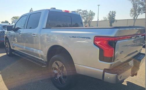 ICONIC SILVER METALLIC 2023 Ford F-150 Lightning LARIAT
