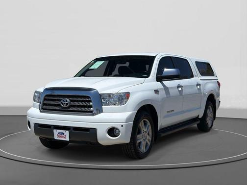 Super White 2008 Toyota Tundra Limited CrewMax