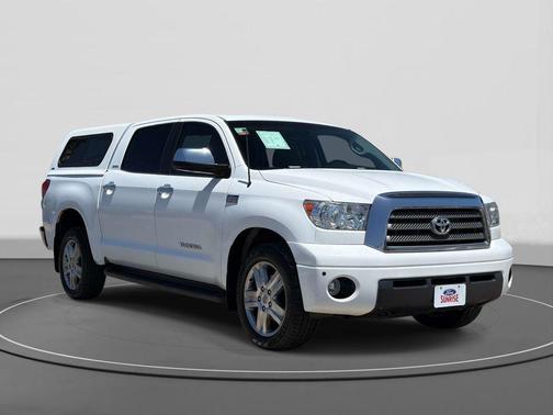 Super White 2008 Toyota Tundra Limited CrewMax