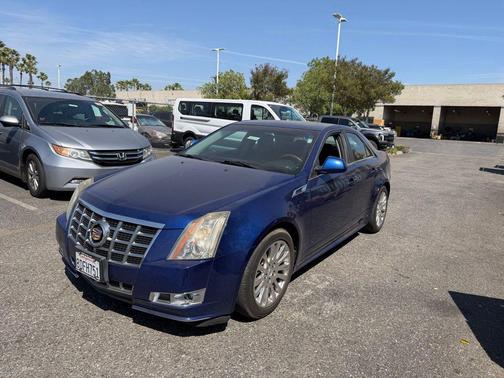 Opulent Blue Metallic 2013 Cadillac CTS Premium