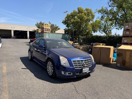 Opulent Blue Metallic 2013 Cadillac CTS Premium