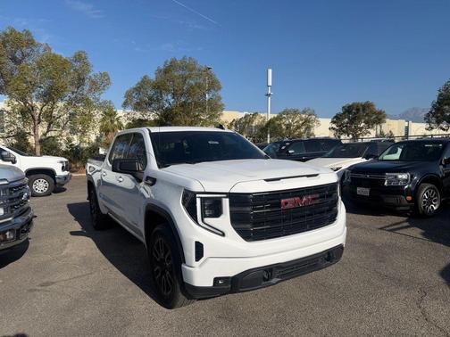 Summit White 2024 GMC Sierra 1500 Elevation