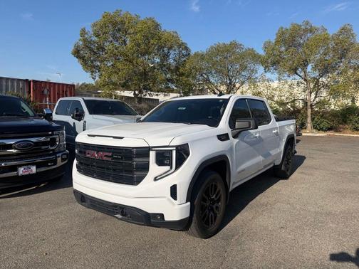 Summit White 2024 GMC Sierra 1500 Elevation