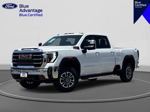 Summit White 2025 GMC Sierra 2500 SLT