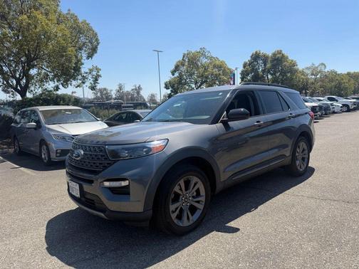CARBONIZED GRAY METALLIC 2022 Ford Explorer XLT