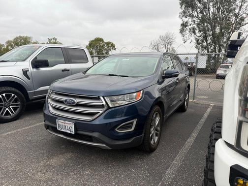 BLUE JEANS METALLIC 2017 Ford Edge Titanium