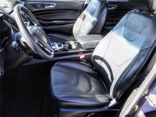 BLUE JEANS METALLIC 2017 Ford Edge Titanium