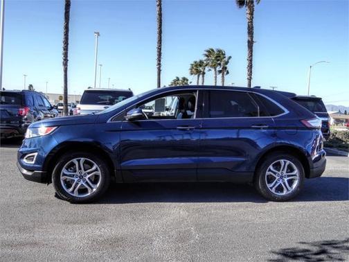 BLUE JEANS METALLIC 2017 Ford Edge Titanium
