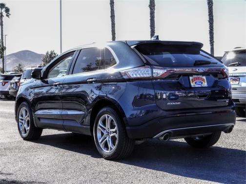 BLUE JEANS METALLIC 2017 Ford Edge Titanium