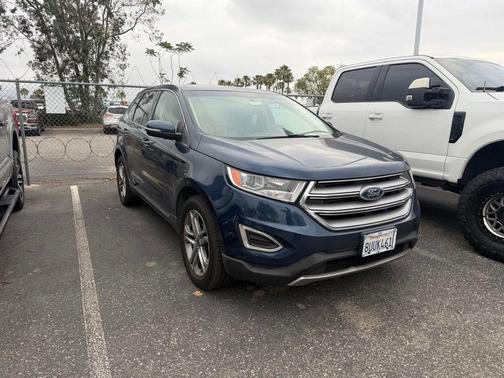 BLUE JEANS METALLIC 2017 Ford Edge Titanium