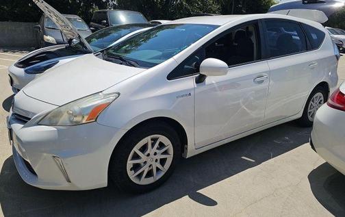 Blizzard Pearl 2012 Toyota Prius v Three