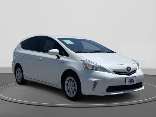 Blizzard Pearl 2012 Toyota Prius v Three