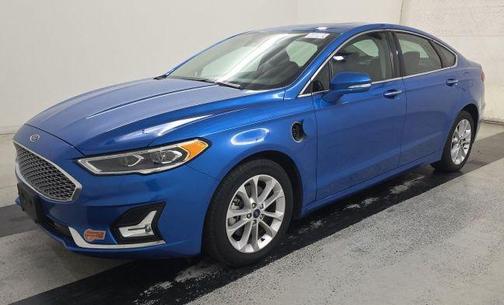 Blue Metallic 2020 Ford Fusion Energi Titanium