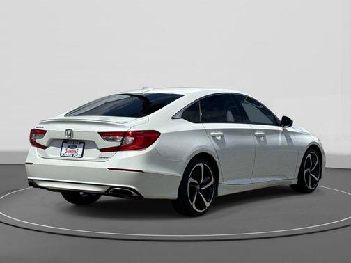 White 2019 Honda Accord Sport