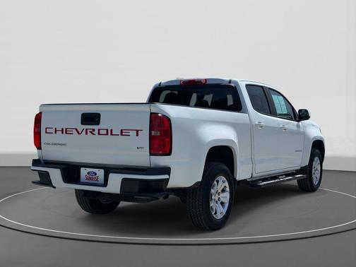 Summit White 2022 Chevrolet Colorado LT