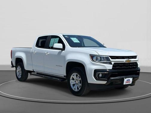 Summit White 2022 Chevrolet Colorado LT