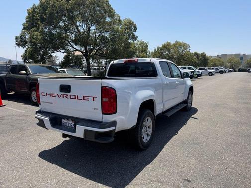 Summit White 2022 Chevrolet Colorado LT