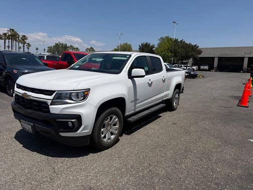 Summit White 2022 Chevrolet Colorado LT
