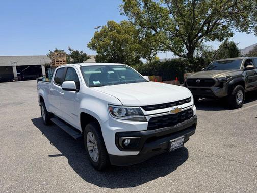 Summit White 2022 Chevrolet Colorado LT