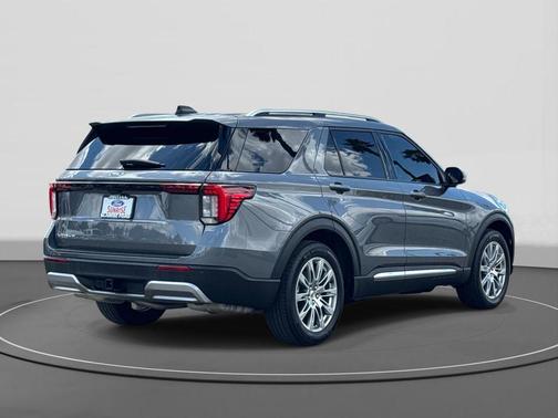 CARBONIZED GRAY METALLIC 2025 Ford Explorer Platinum