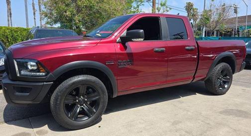 Delmonico Red Pearlcoat 2021 RAM 1500 Classic Warlock Quad Cab 4x2 6'4' Box