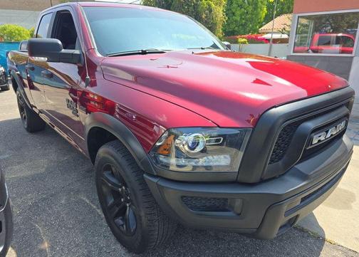 Delmonico Red Pearlcoat 2021 RAM 1500 Classic Warlock Quad Cab 4x2 6'4' Box